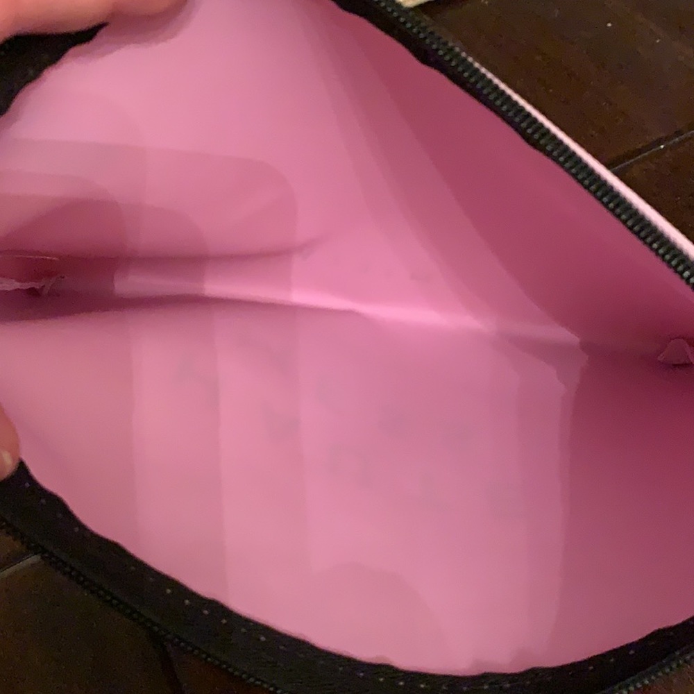 MILLY Haute Mess Pink Large Zip Pouch - Picture 5 of 5